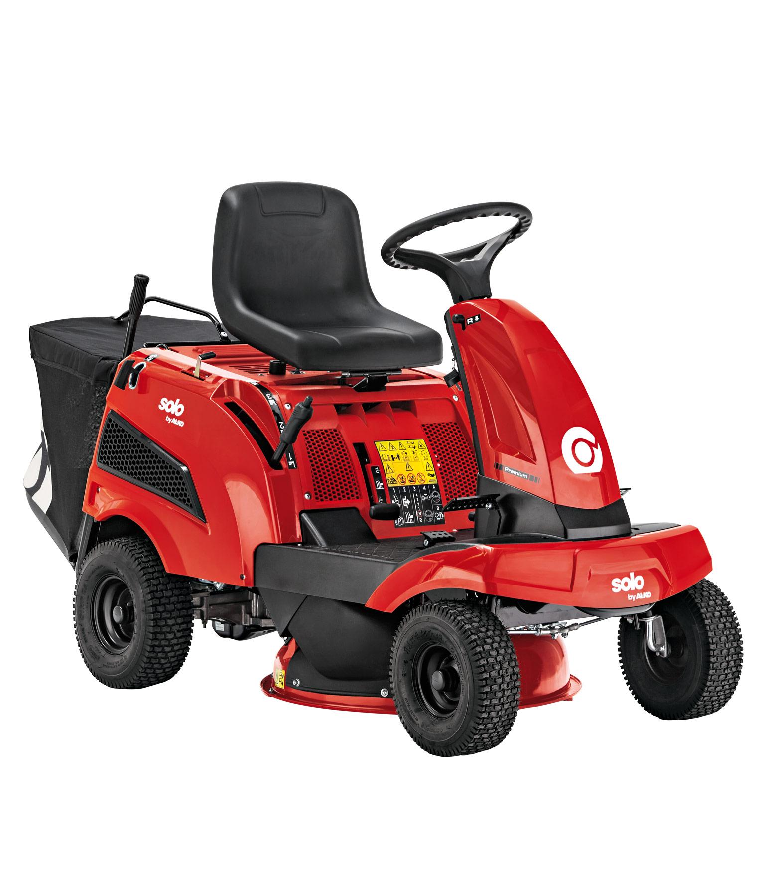 Трактор-газонокосилка SOLO by AL-KO Comfort R 7-65,8 HD с чехлом и маслом (127487)