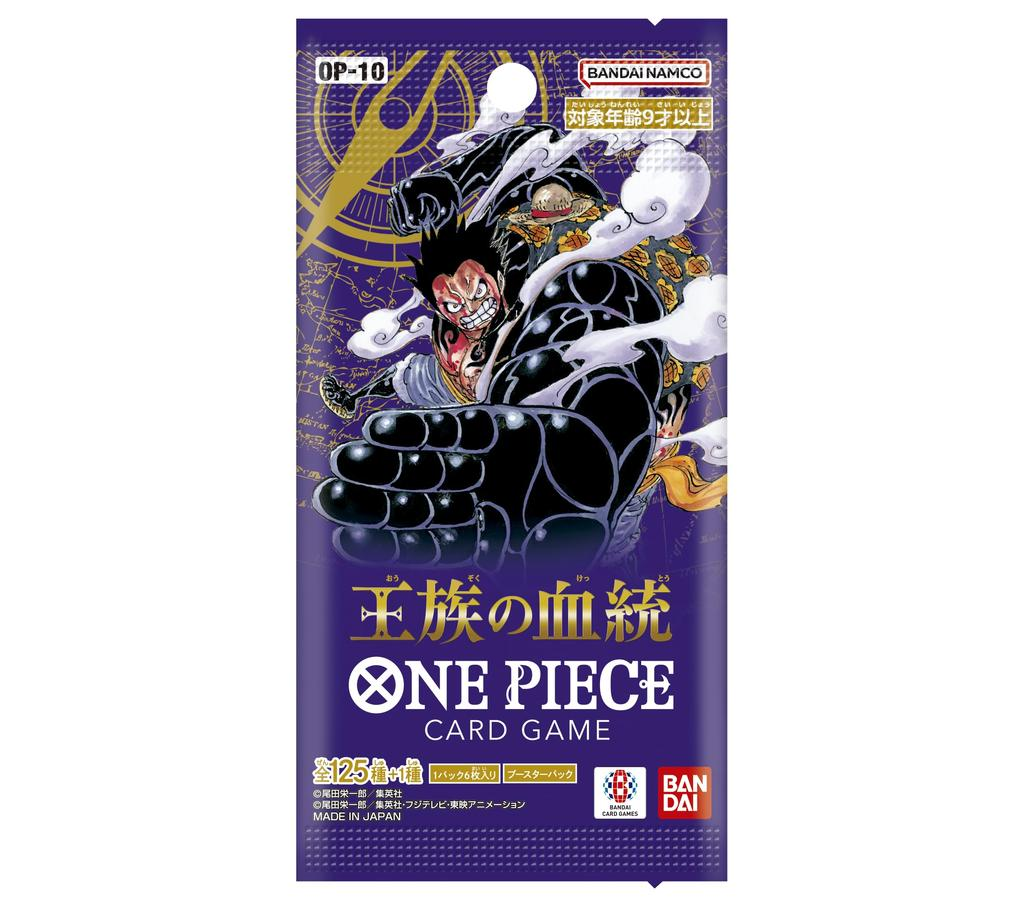 Бустер-пакет Bandai One Piece TCG: Royal Blood OP-10 японская версия (OPC-JAP-OP10-PACK)