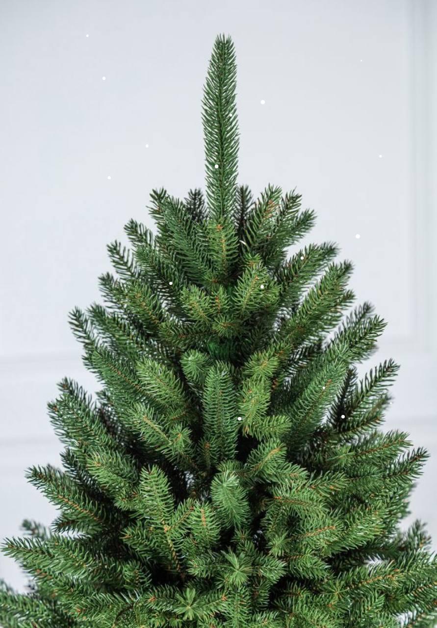 Штучна ялинка лита Альпійська з металевою підставкою 1,50 м Зелений (NYT15138) - фото 2