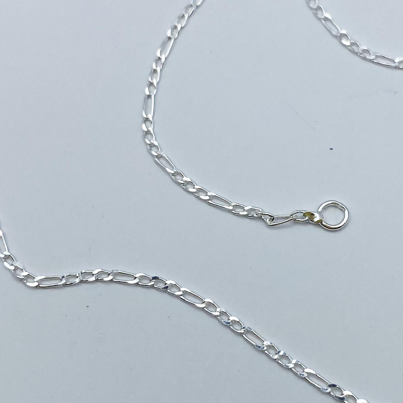 Цепочка серебряная Фигаро 53 см 1,94 г