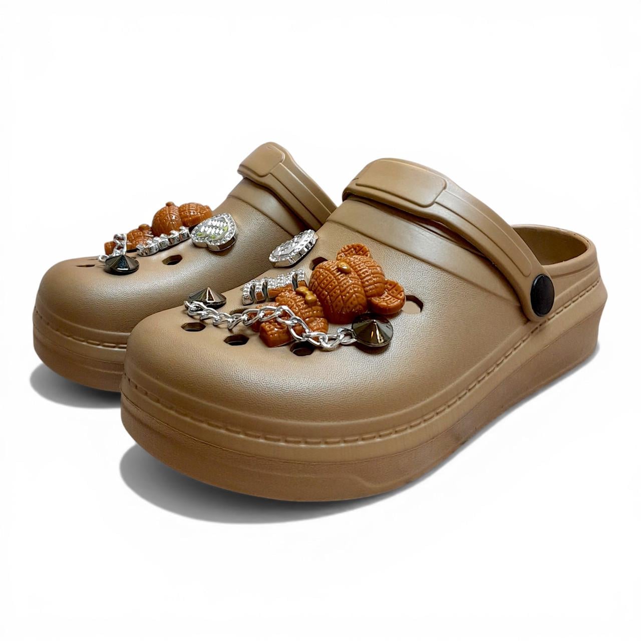 Сабо підліткові Progress р. 33 22 см Мокко (2999563657)