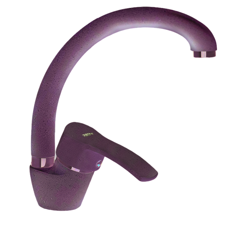 Смеситель для кухни Zerix YUB ZX4787 однорычажный Бежевый (196601)