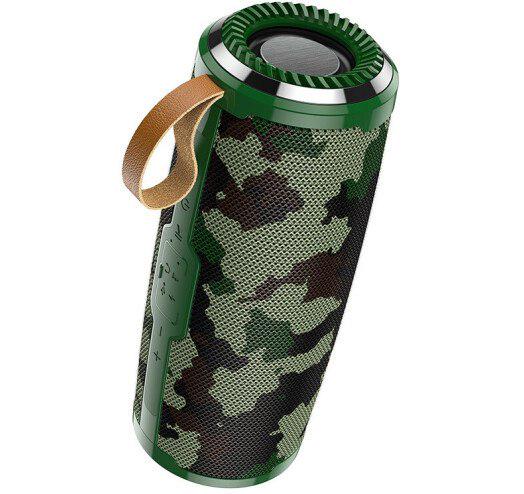 Портативна колонка Hoco BS38 Sports Wireless Speqker Camouflage Green (c0ce1f61) - фото 2