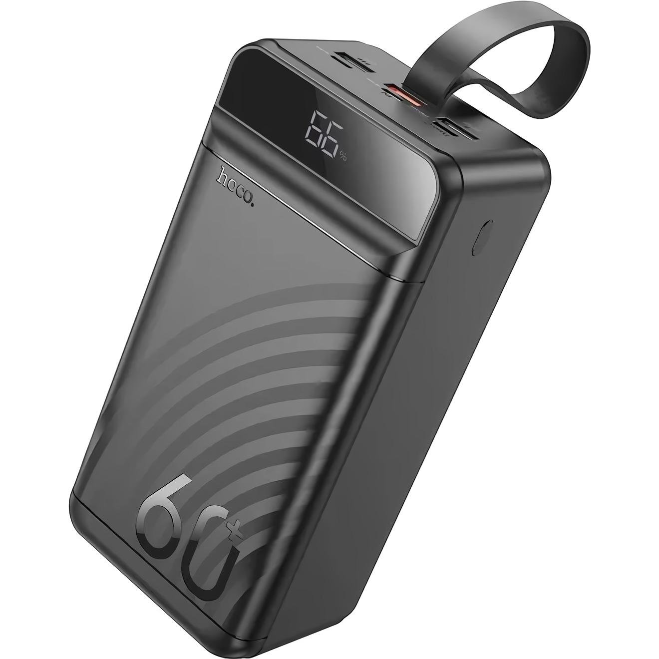 Зовнішній акумулятор Hoco J123C Element 60000 mAh 22,5W Black