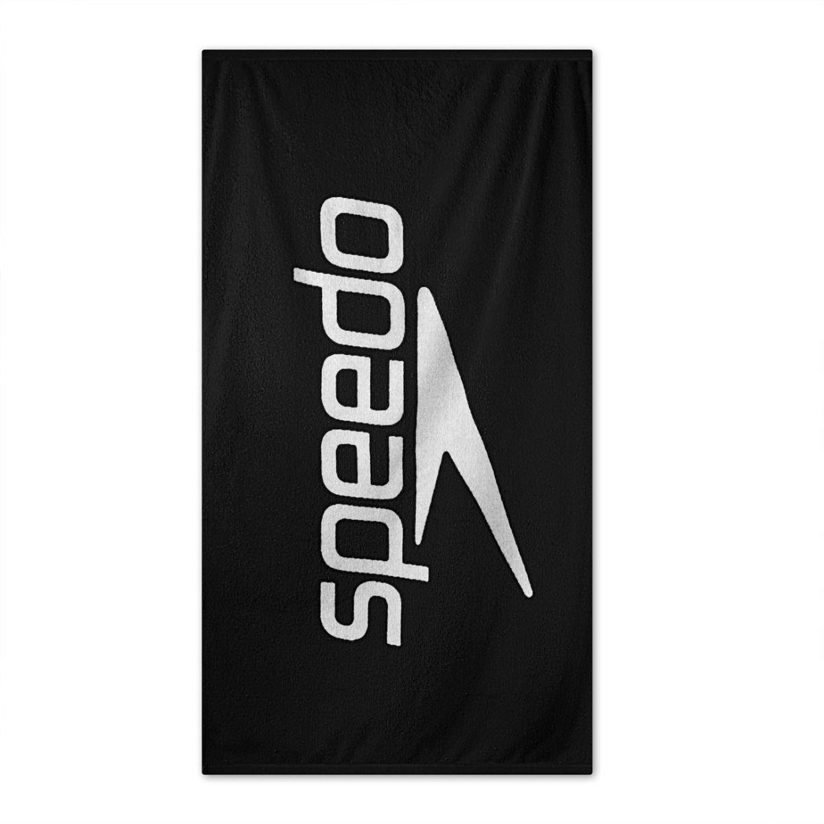 Рушник махровий Speedo Logo Towel 145х75 см Чорний (8-00413510703)