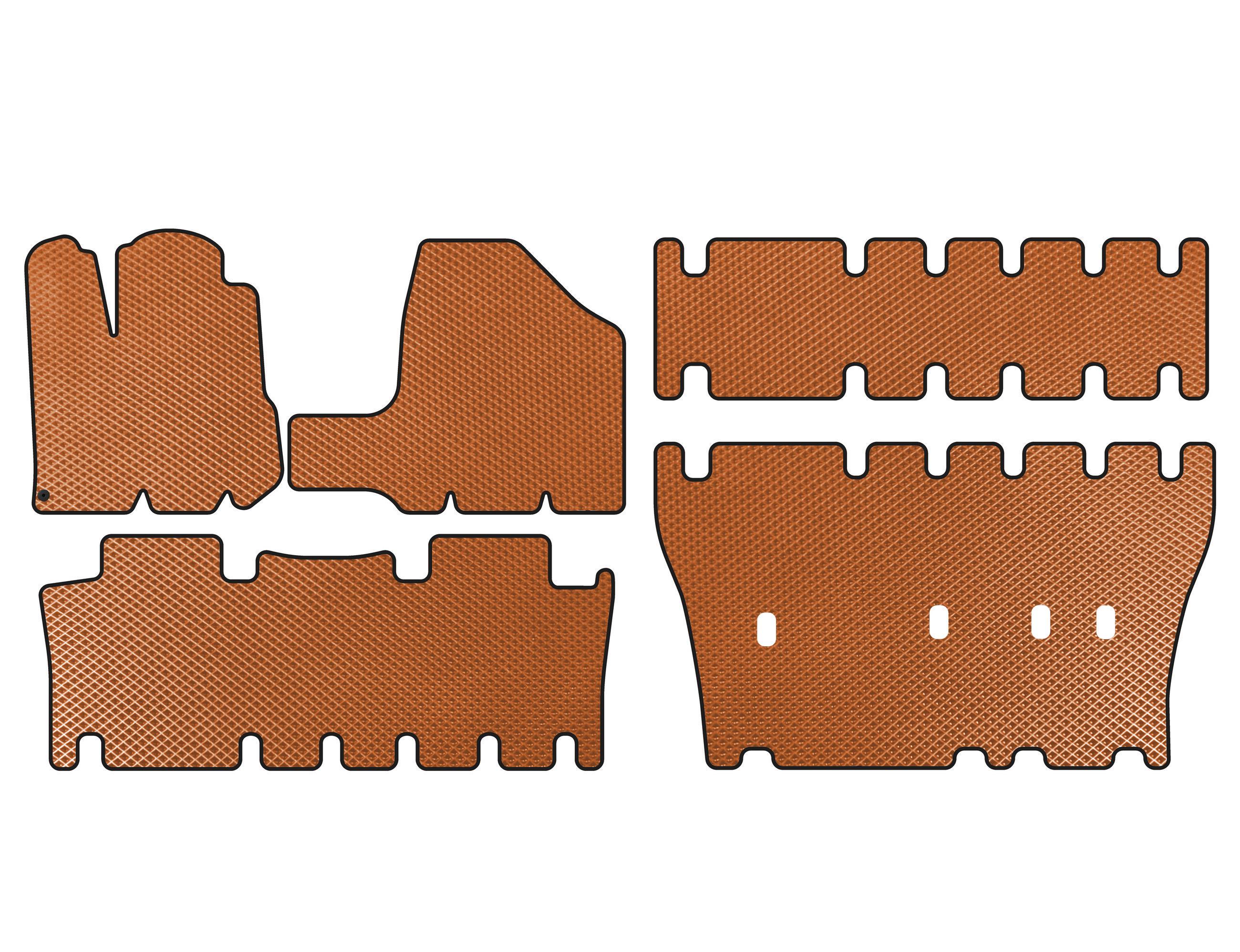 Коврики Digital Designs для Toyota Sienna 2003-2009 рр. этилвинилацетат Помаранчевий (147476) Коврики Digital Designs для Toyota Sienna 2003-2009 рр. этилвинилацетат Помаранчевий (147476)