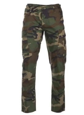 Брюки Mil Tec Teesar RipStop BDU Slim Fit 11853120 ХL Woodland - фото 1