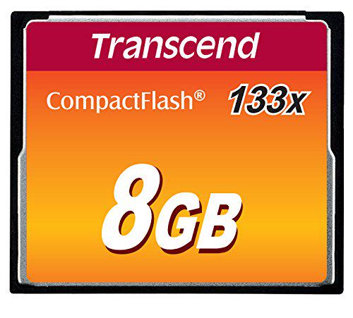 Карта пам'яті Compact Flash Transcend 133x 8 Gb TS8GCF133 (583342) - фото 2