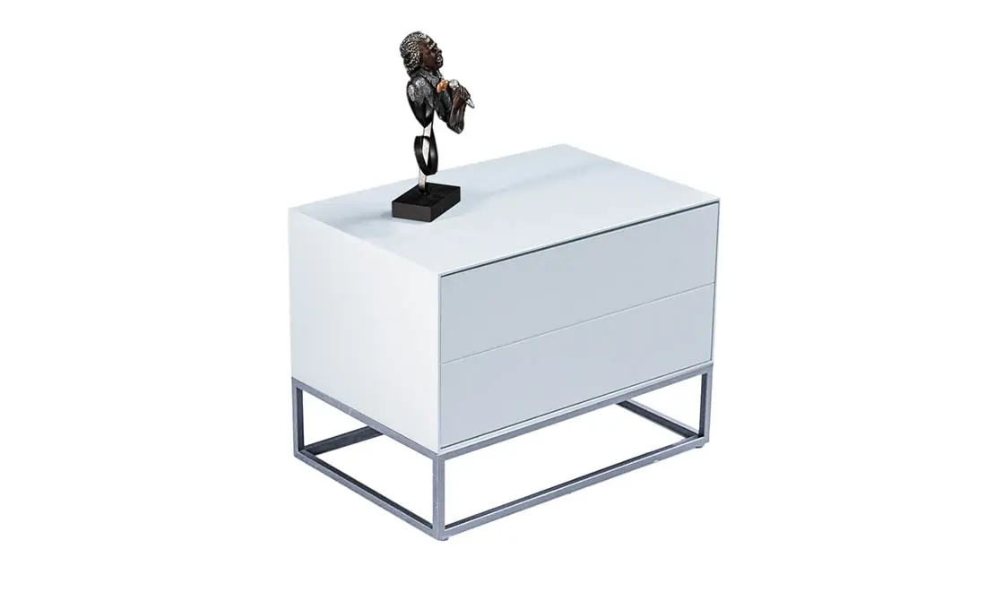 Тумба приліжкова Шайн Білий глянець (490431)