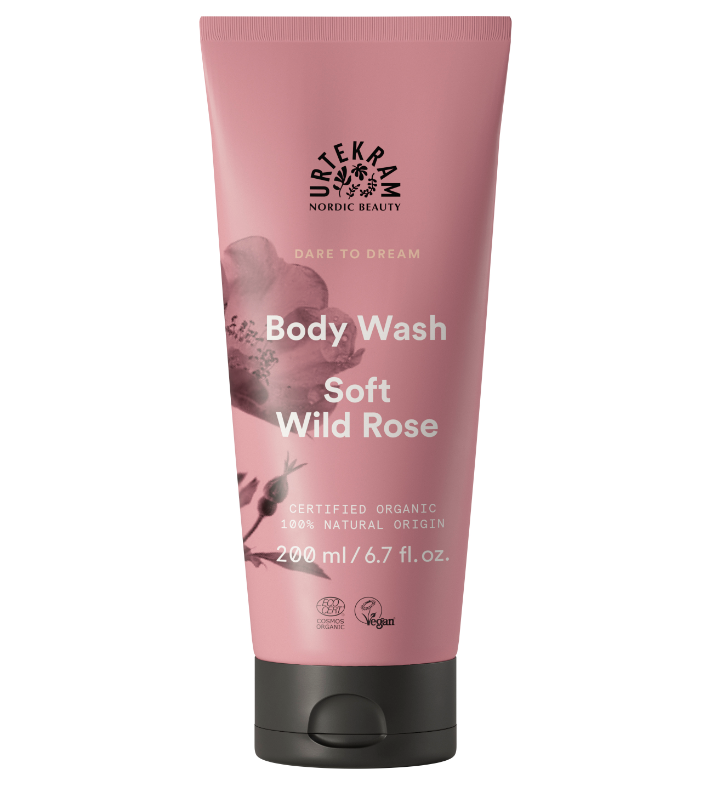 Гель для душа Urtekram органический дикая роза 200 мл (1000976)