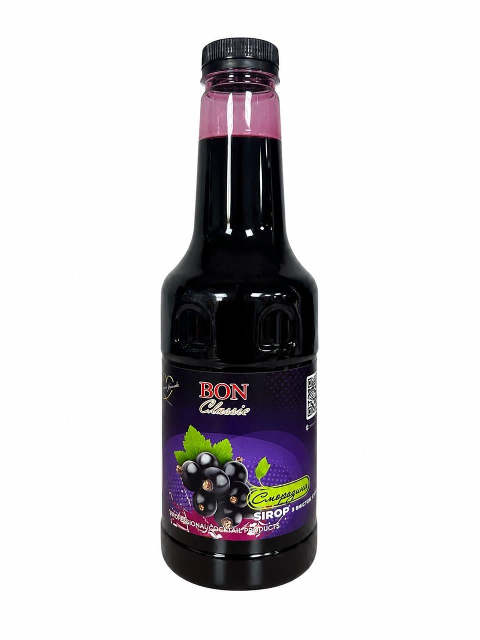 Сироп Bon Classic Смородина для кави/коктейлів та десертів 1 л (36905332)