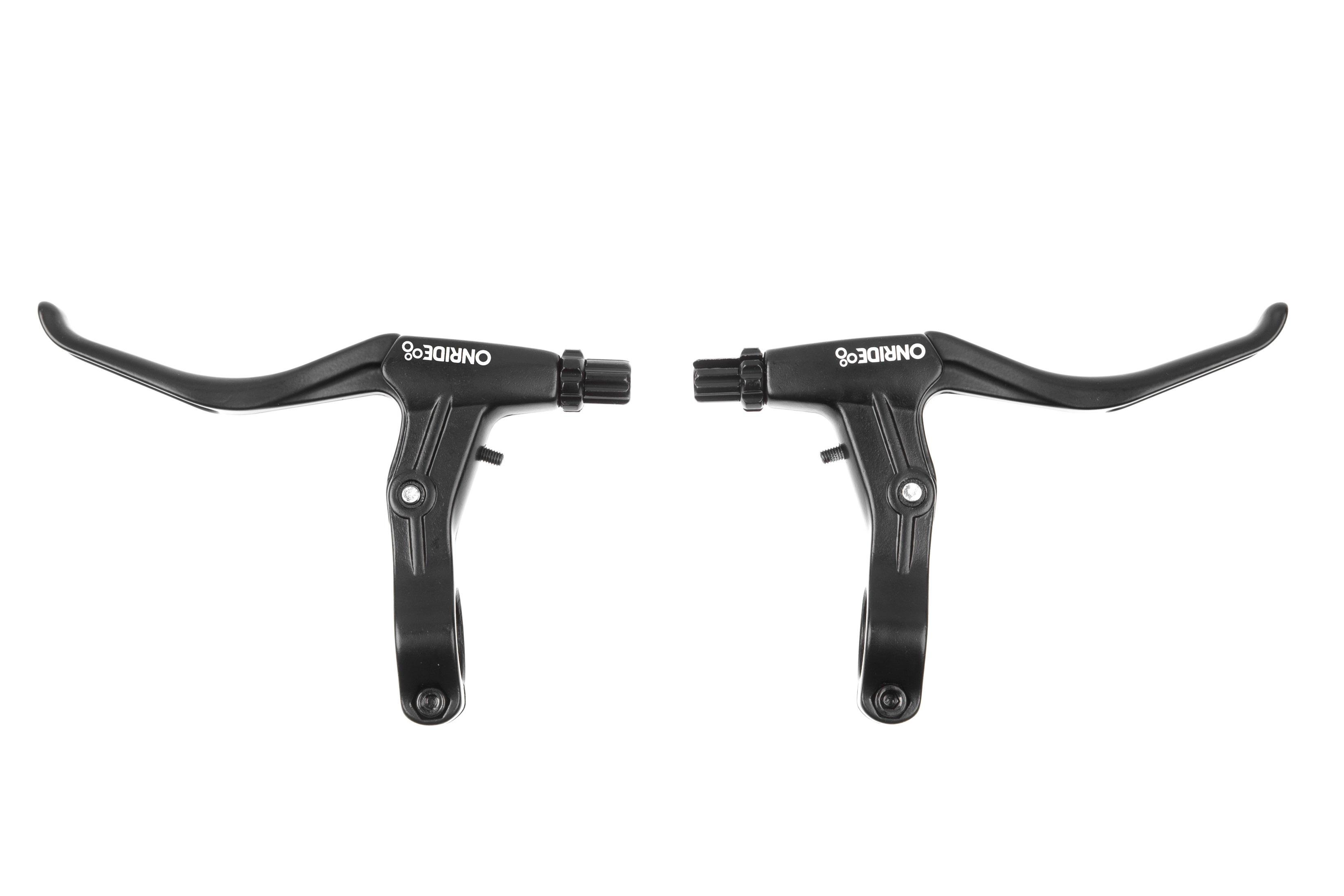 Гальмівні ручки ONRIDE Alu-3 для МТБ універсальні під 3 пальця пара Чорний