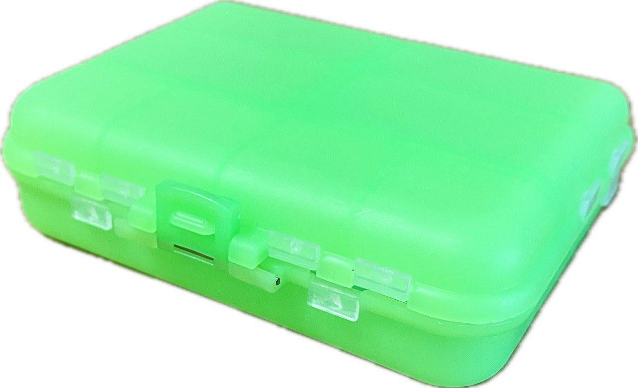 Органайзер для рибальських снастей/бісеру/рукоділля 9х12 см 11 секцій Зелений (7a62129c) Органайзер для рибальських снастей/бісеру/рукоділля 9х12 см 11 секцій Зелений (7a62129c)