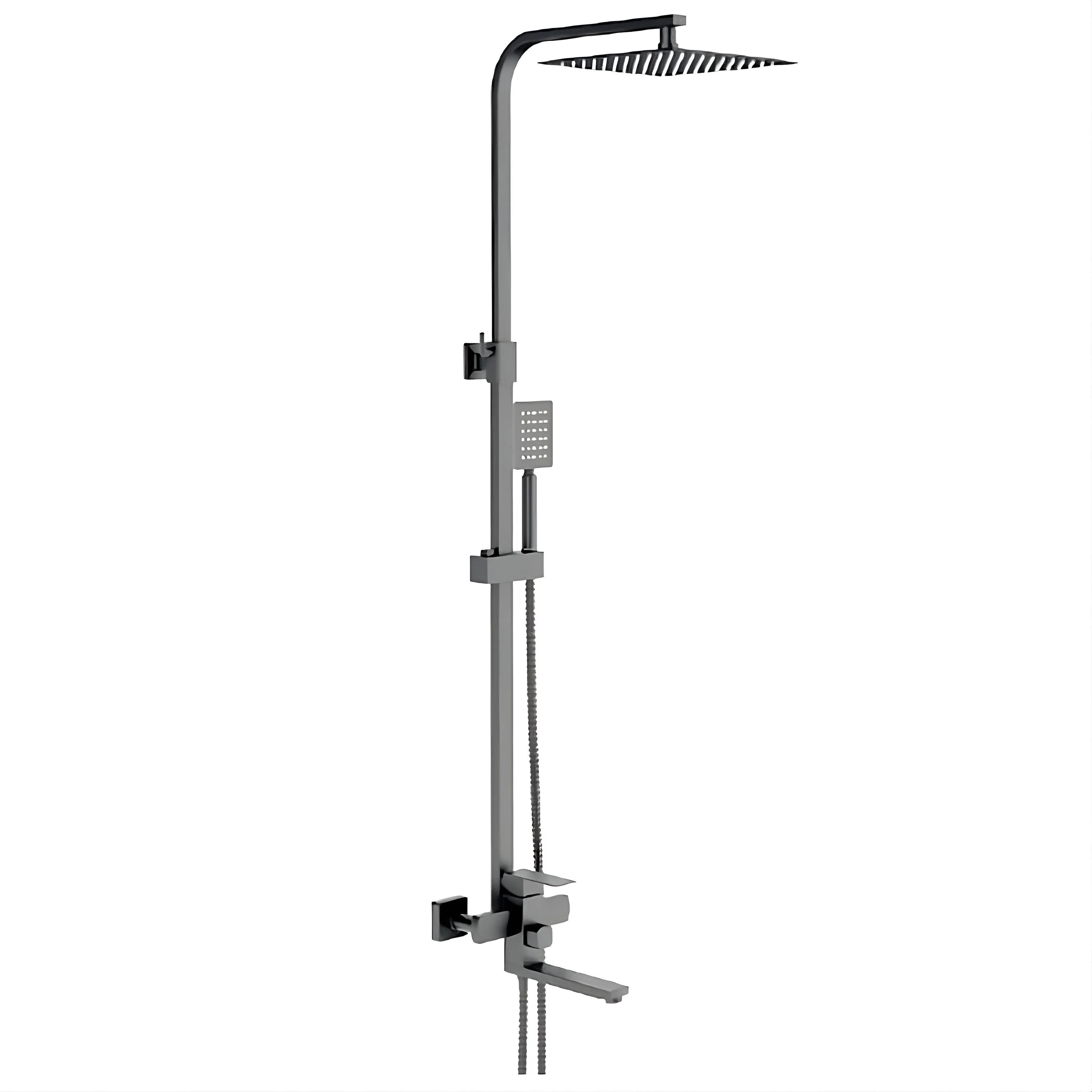 Душова колона зі змішувачем MIXXUS KUB-007-J Graphite (MI6220)