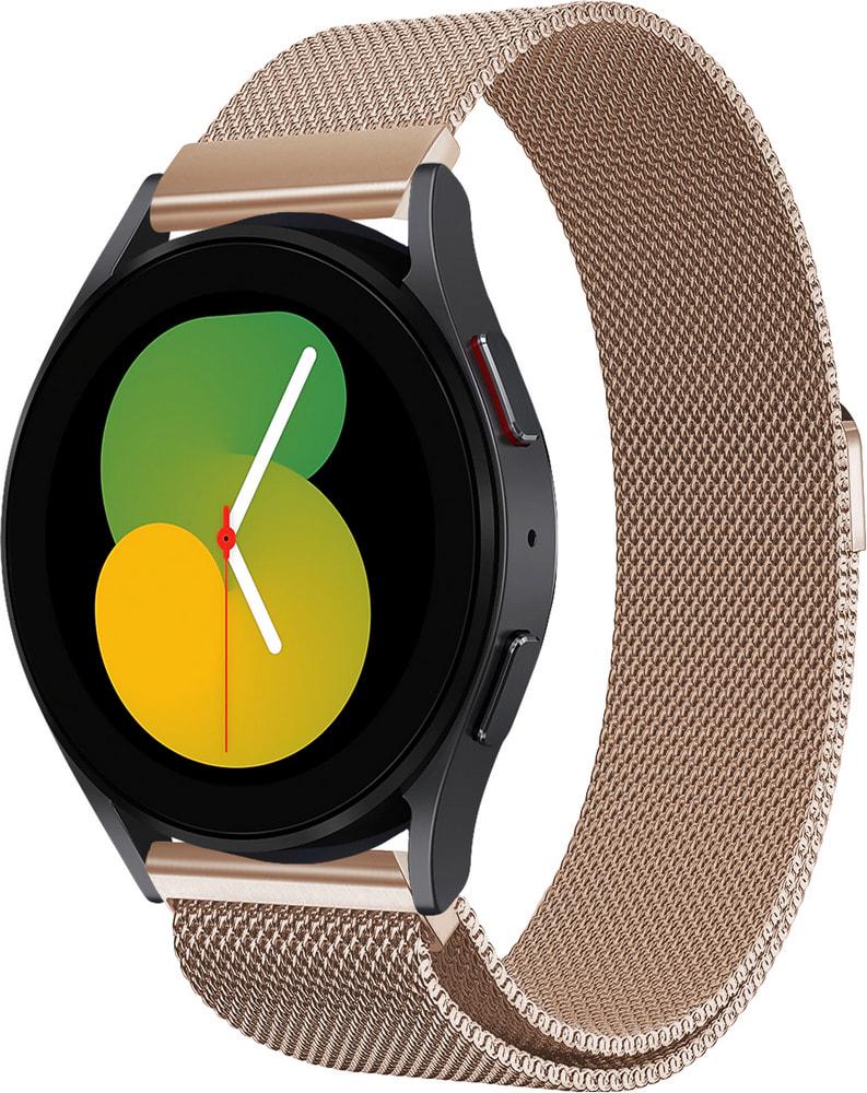 Ремешок Миланская петля Milano для Galaxy Watch 5 40 мм Rose Gold (29180-27)