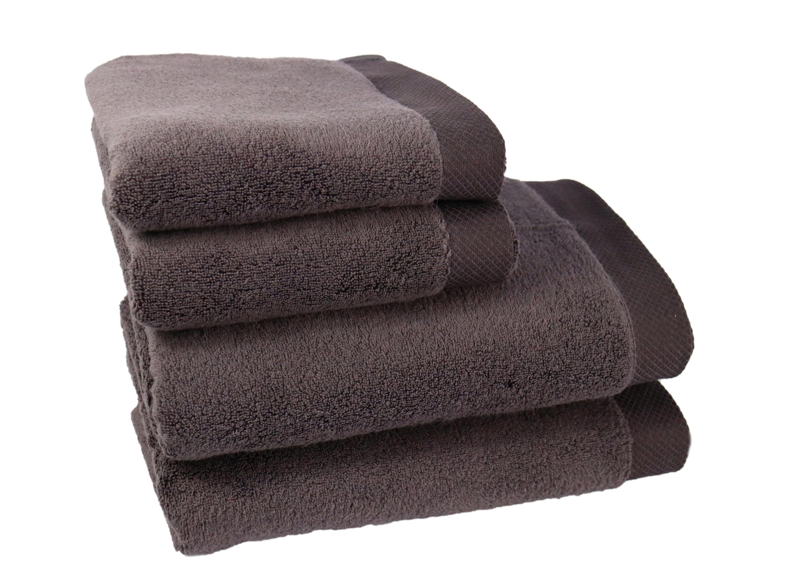 Рушник Lubow Microcotton 50х90 см 550 г/м2 Темно-сірий - фото 4 Рушник Lubow Microcotton 50х90 см 550 г/м2 Темно-сірий - фото 4