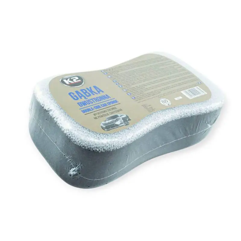 Губка К2 Double-side двухсторонняя для ручной мойки 23х13х7 см