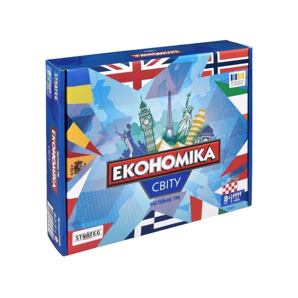Игра настольная Strateg Монополия Экономика мира (SR-113-N-1445)