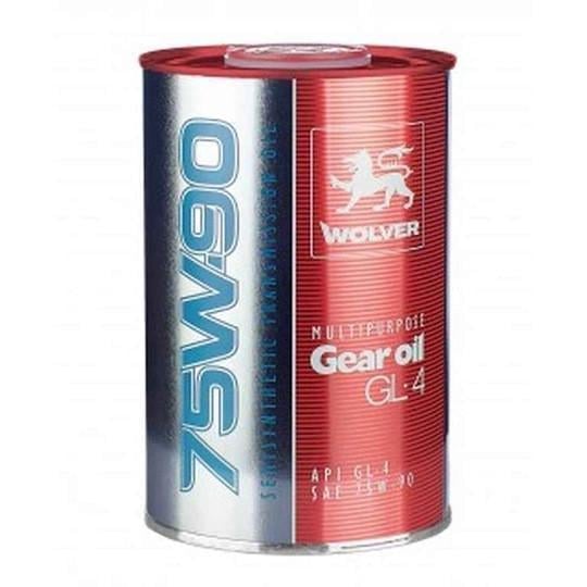 Трансмиссионное масло Wolver MULTIPURPOSE GEAR OIL GL-4 SAE 75W-90 1 л (06630)