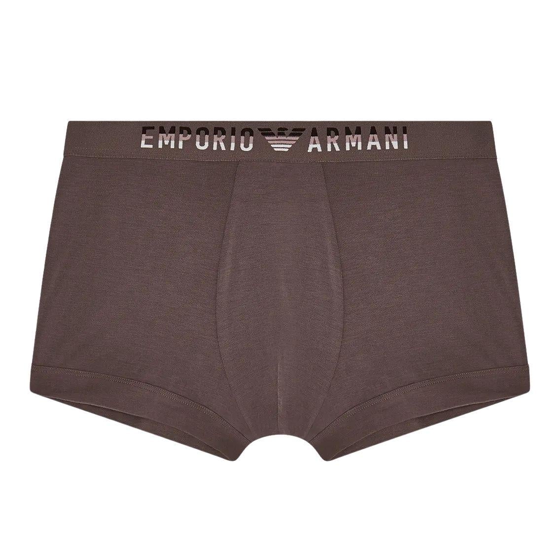 Трусы-боксеры мужские Emporio Armani XL Коричневый (EM000231-iron)