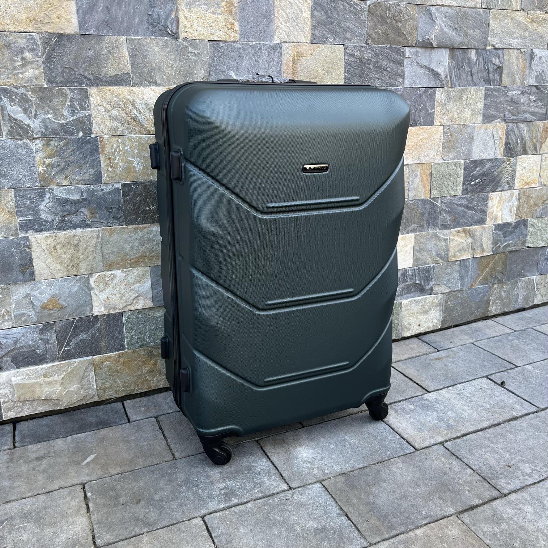 Валіза дорожня Wings 147 з полікарбонату L 75х48х30 см Зелений (10820116) - фото 2 Валіза дорожня Wings 147 з полікарбонату L 75х48х30 см Зелений (10820116) - фото 2