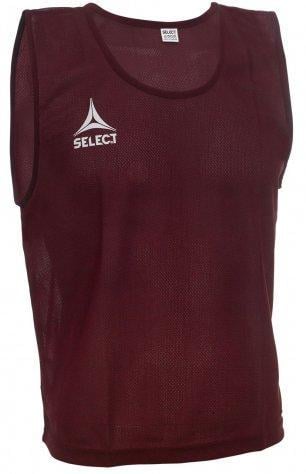 Манишка подростковая Select Bib Basic Уни 62х51 см Бордовый (684100-997R)