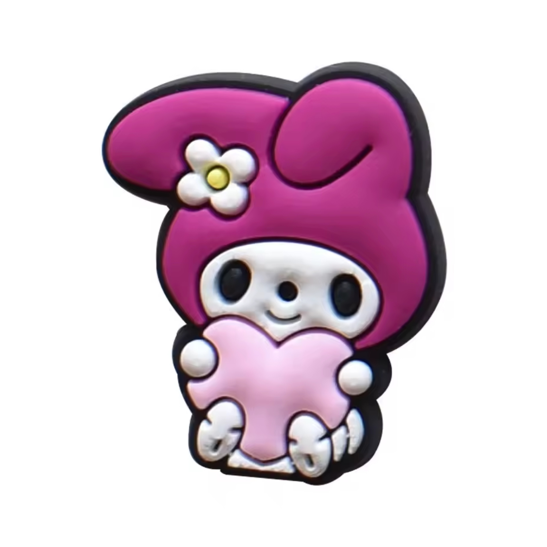 Джибітс для взуття JIBBITZ Кролик Мелоді з серцем № 1335 (JIB1335)