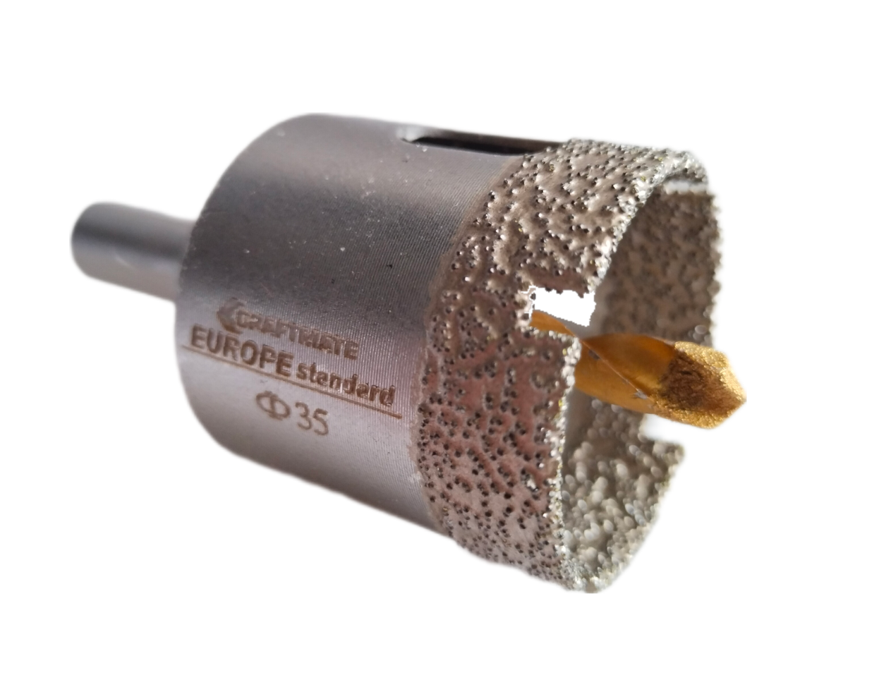 Сверло алмазное Craftmate 35 мм по керамограниту с направляющим (35CR-Napr)