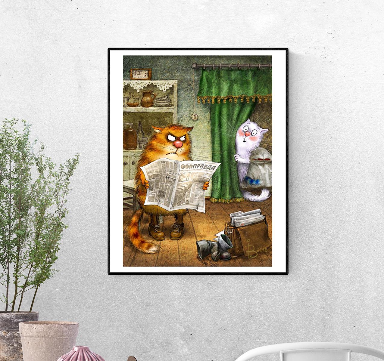 Постер Плохие новости формат А-0