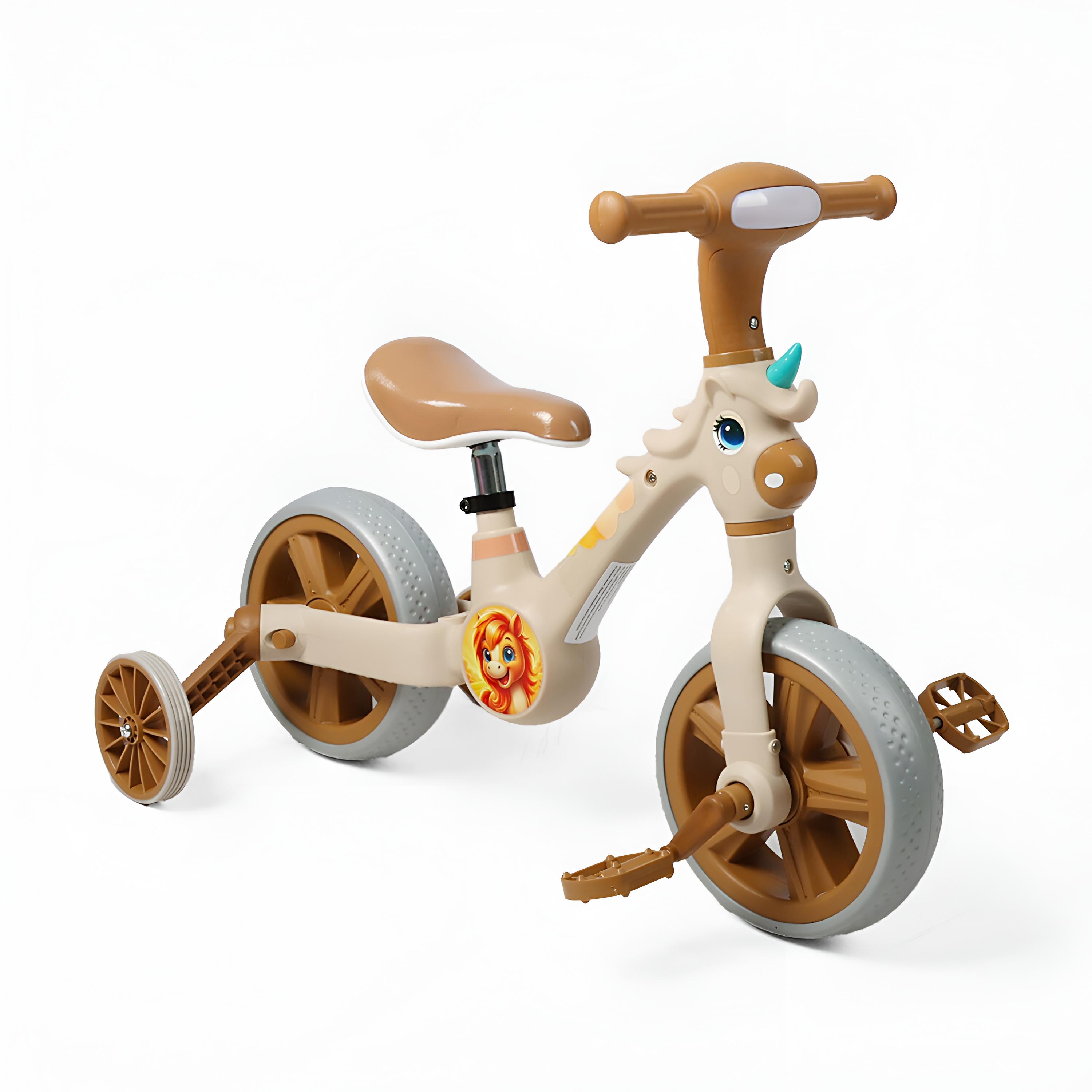 Велосипед-трансформер дитячий Best Trike Коричневий (JM-0102-8)