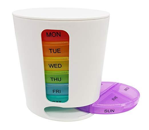 Таблетница-органайзер Pillbox Неделя (1002280-White-0)