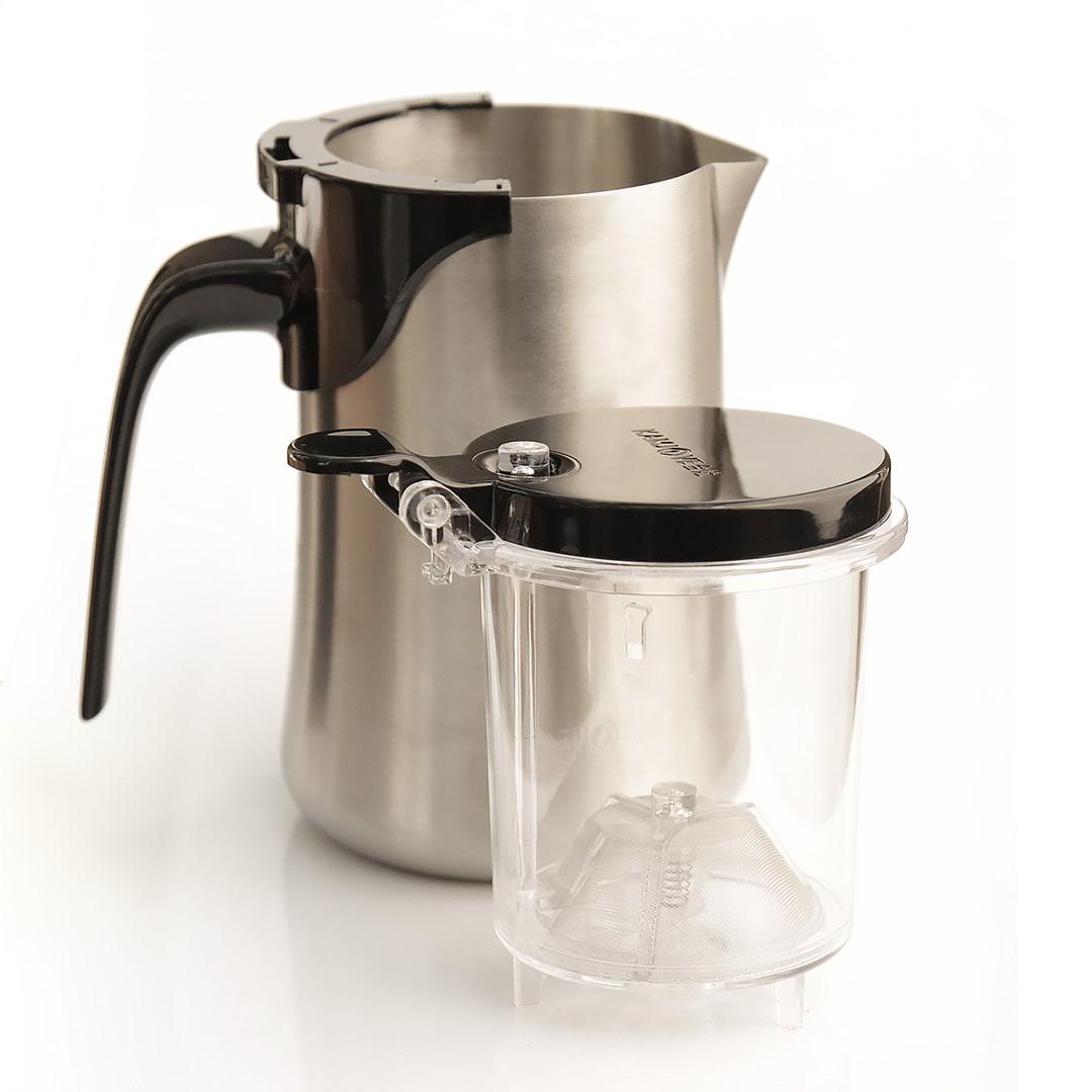 Чайник-тіпод гунфу Kamjove ТО-650E з внутрішньою колбою/кнопкою нержавіюча сталь 650 мл (957) - фото 3 Чайник-тіпод гунфу Kamjove ТО-650E з внутрішньою колбою/кнопкою нержавіюча сталь 650 мл (957) - фото 3