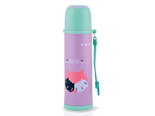 Термос детский питьевой Fissman 7x24 см 480 мл из нержавеющей стали (VA-9694.480) Термос детский питьевой Fissman 7x24 см 480 мл из нержавеющей стали (VA-9694.480)