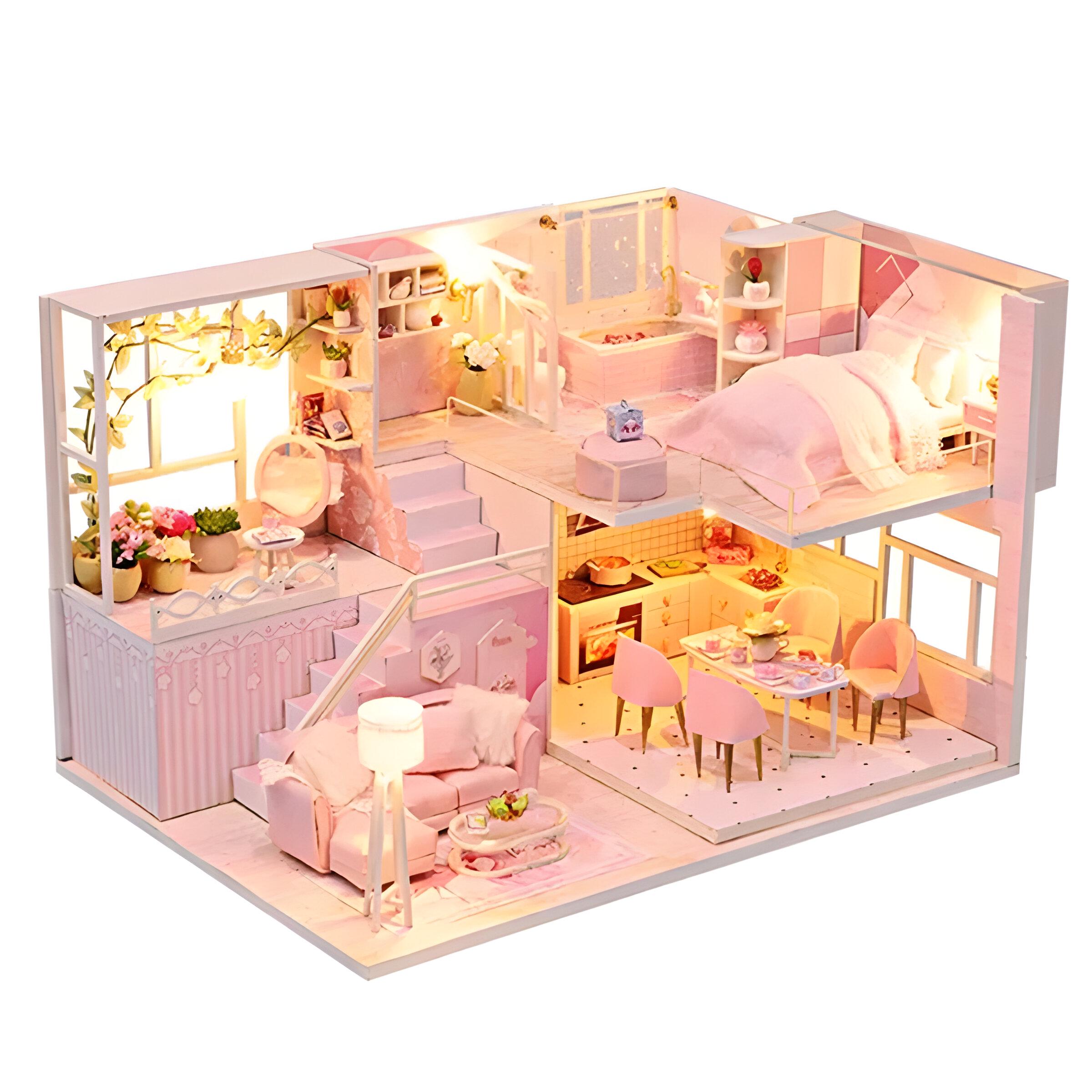 3D-конструктор Румбокс Кукольный домик Sweet Story (M035-B) 3D-конструктор Румбокс Кукольный домик Sweet Story (M035-B)