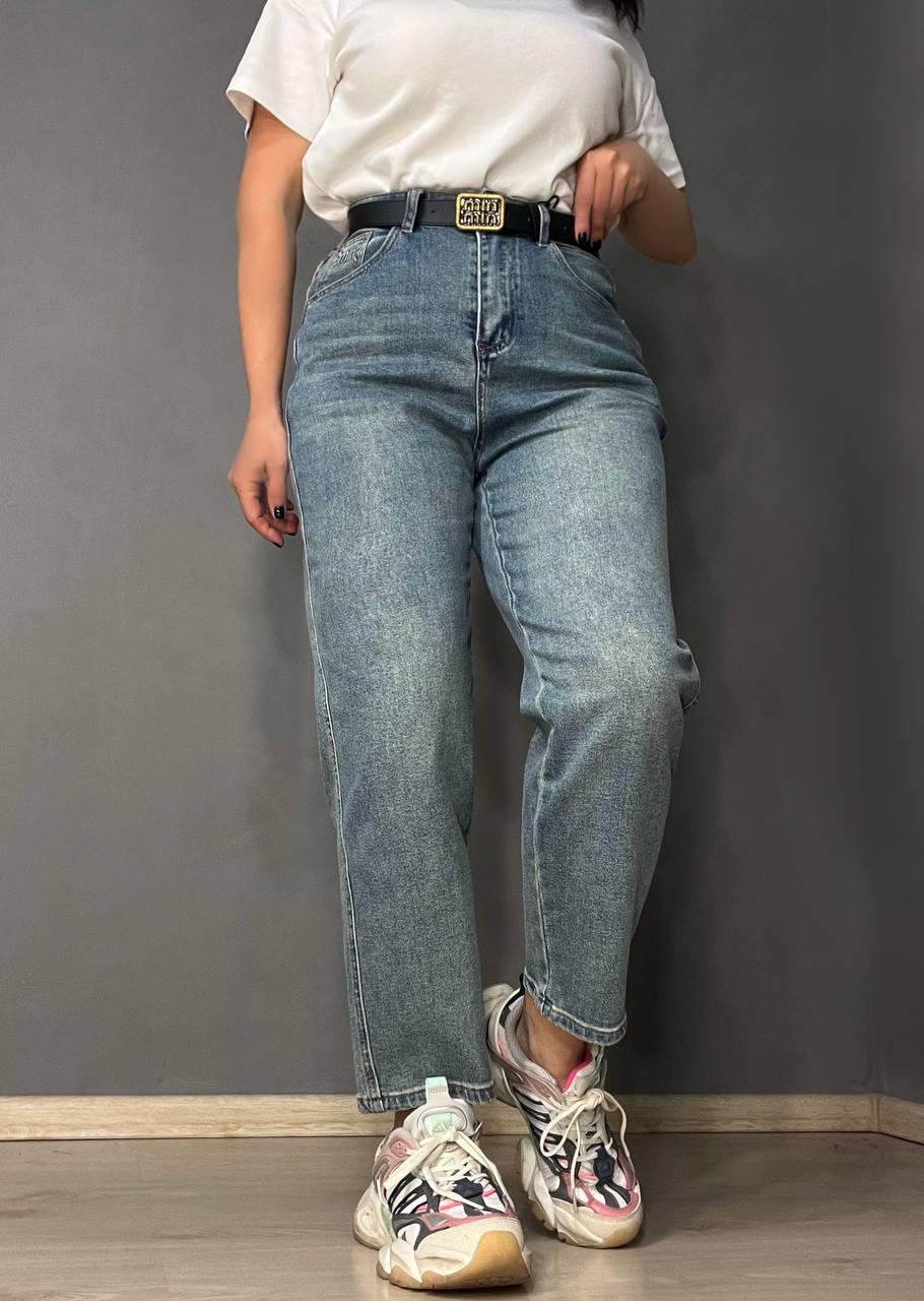 Джинси жіночі Sterling 9203 MOM р. 29 Синій (26675086) - фото 5