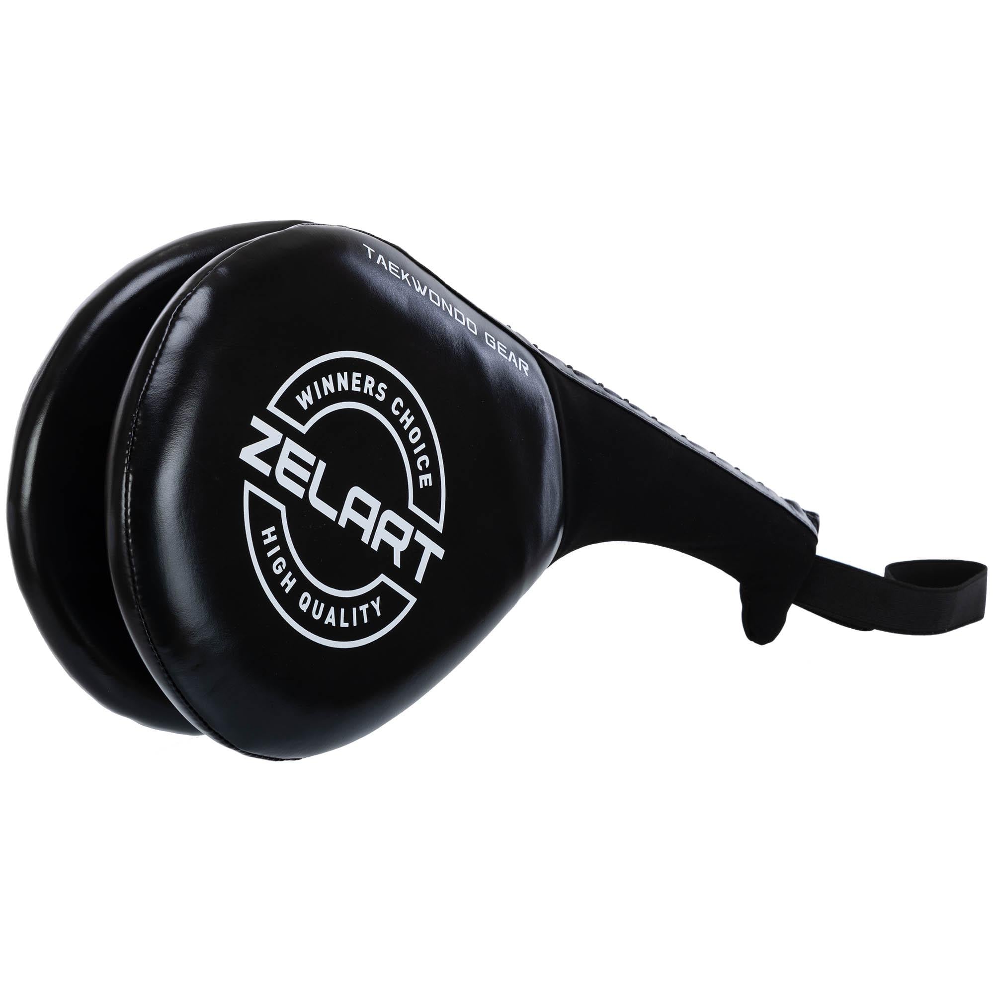 Ракетка для тхэквондо Zelart BO-1238 двойная Черный (8585053829892)