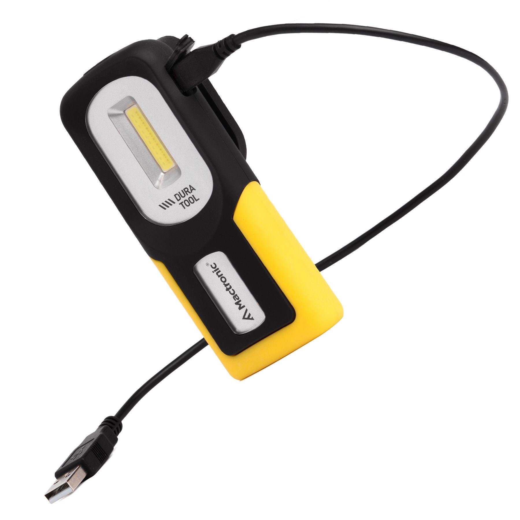 Фонарь профессиональный Mactronic Dura Tool 110 Lm LED Magnetic Rechargeable Cool White/Red (PWL0011) - фото 3