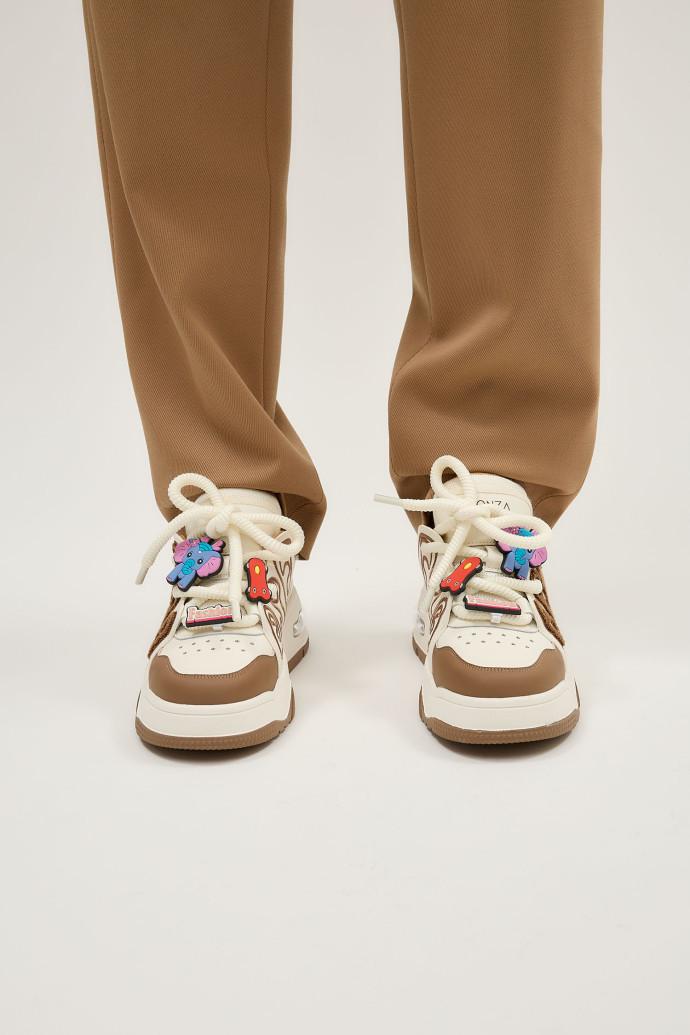 Кроссовки LONZA 186750 р. 37 Бежевый (16828_37) - фото 3 Кроссовки LONZA 186750 р. 37 Бежевый (16828_37) - фото 3