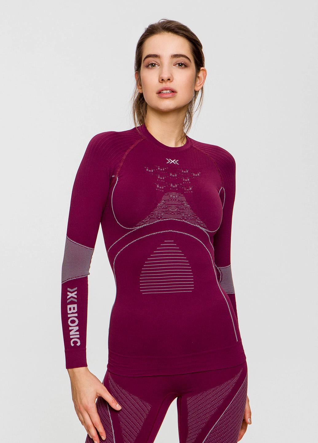 Комплект термобелья женский X-Bionic Energy Accumulator 4.0 Set EA-WT06W19W+EA-WP05W19W-V005 XS Plum/Pearl Grey - фото 2