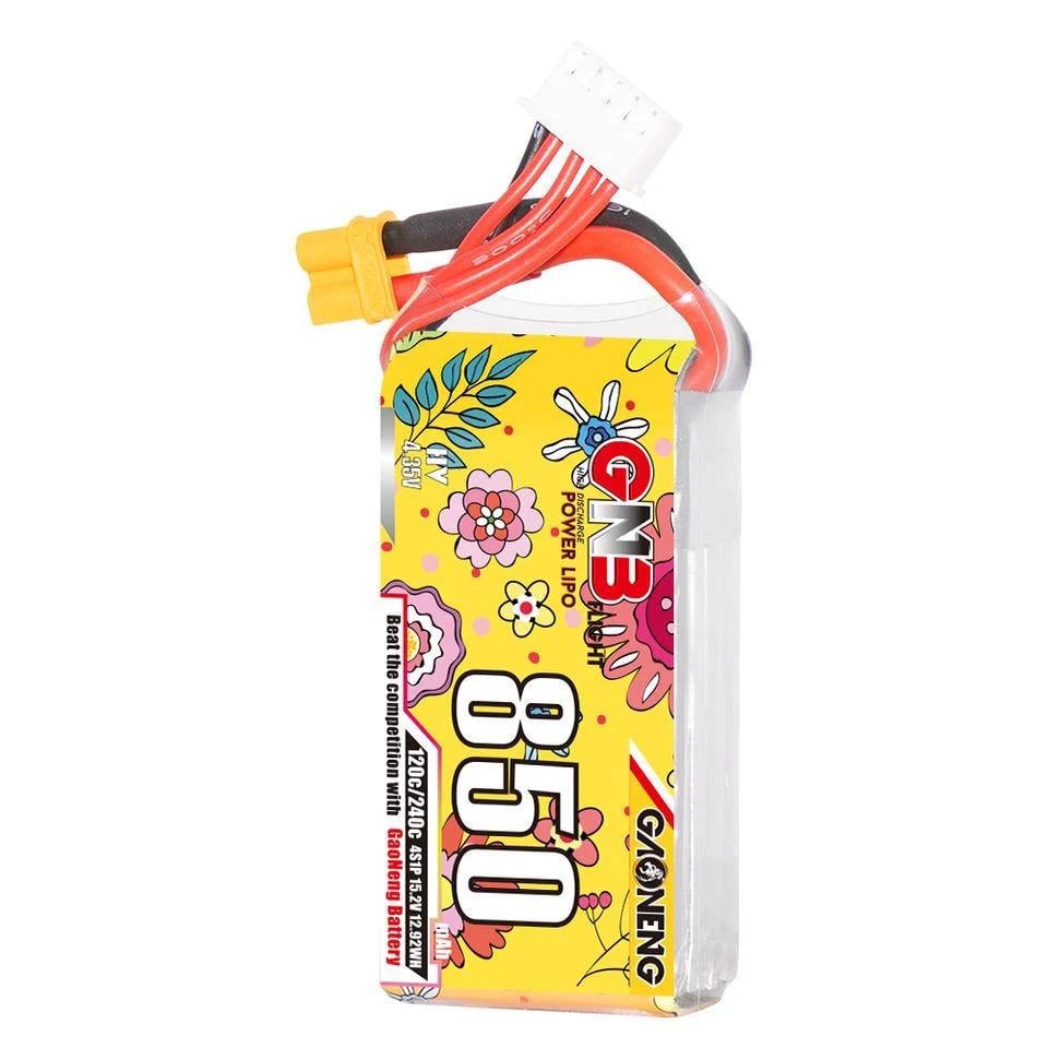 Батарея GNB 4S 850 mAh HV 15,2V 120C/240C XT30