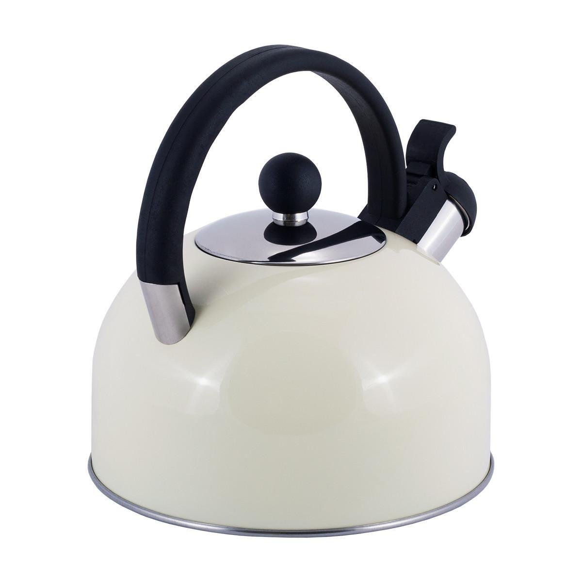 Чайник со свистком Kamille KM-0679А из нержавеющей стали 2,5 л Белый (150-84-0679А.1) - фото 2 Чайник со свистком Kamille KM-0679А из нержавеющей стали 2,5 л Белый (150-84-0679А.1) - фото 2