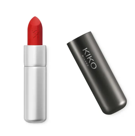 Помада матова з пудровим фінішем Kiko Milano Powder Power Lipstick 11 Scarlet Rose