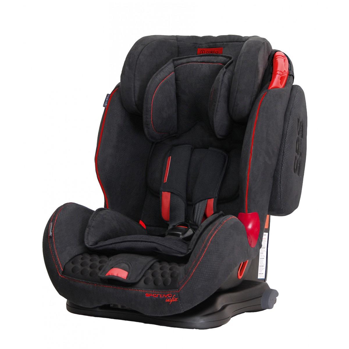 Автокрісло дитяче Coletto Sportivo Izofix 9-36 68x46x55 см Чорний (9024-CSIs-13N)