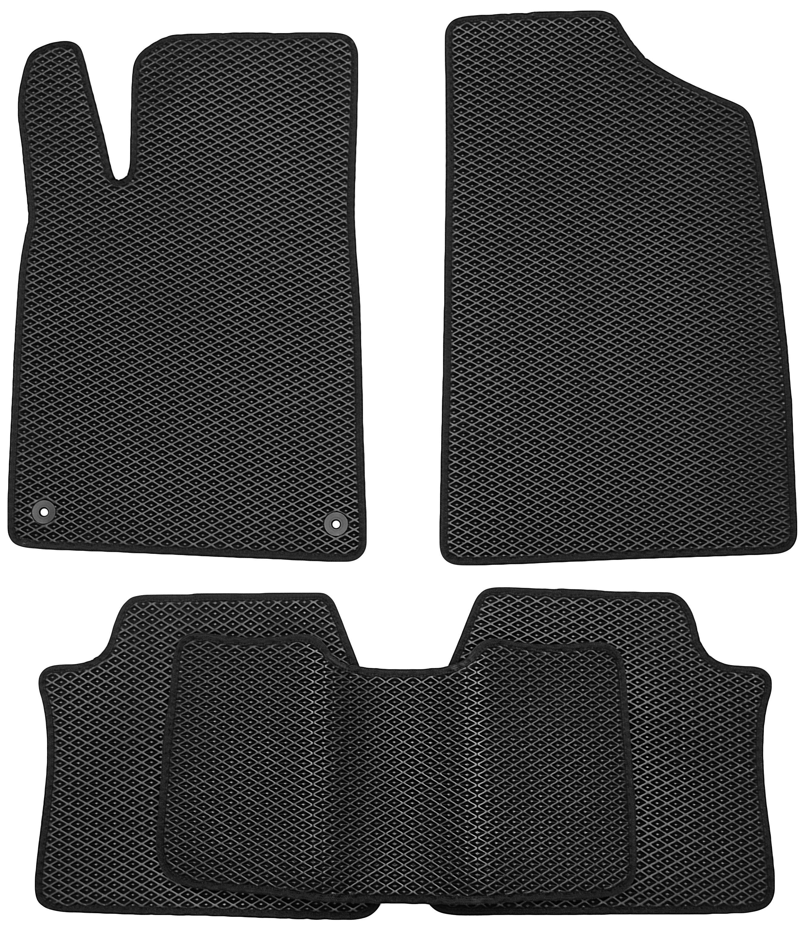 Коврики в салон для Peugeot 607 '99-10 EVA-полимерные Черный Коврики в салон для Peugeot 607 '99-10 EVA-полимерные Черный