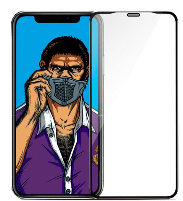 Защитное стекло Blueo 2,5D Receiver Dustproof Stealth Film с защитной сеткой 0,26 мм для Apple iPhone 12/12 Pro 6,1" (4330379796)