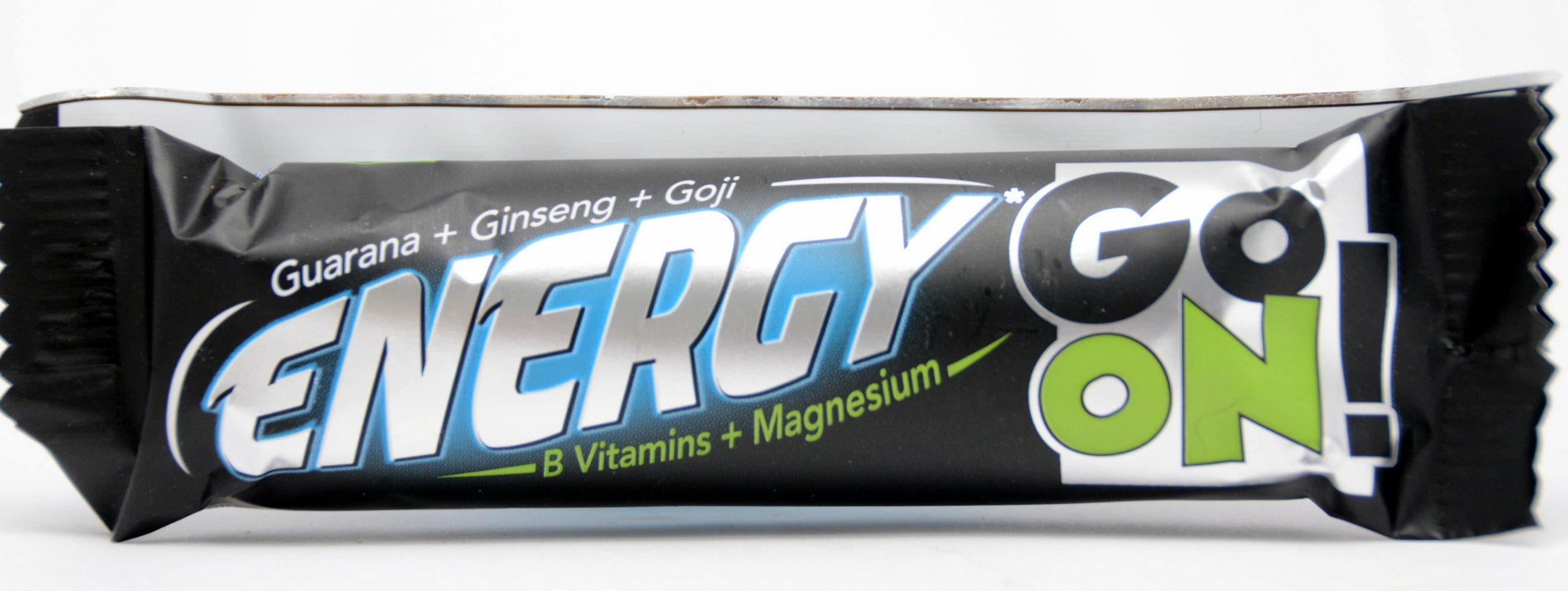 Спортивный батончик Energy Go Onwith guarana-ginseng-goji 50 г (00000008692)