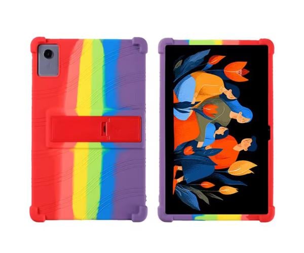 Чохол дитячий TPU Wave with Stand для Lenovo Idea Tab Plus Різнокольоровий