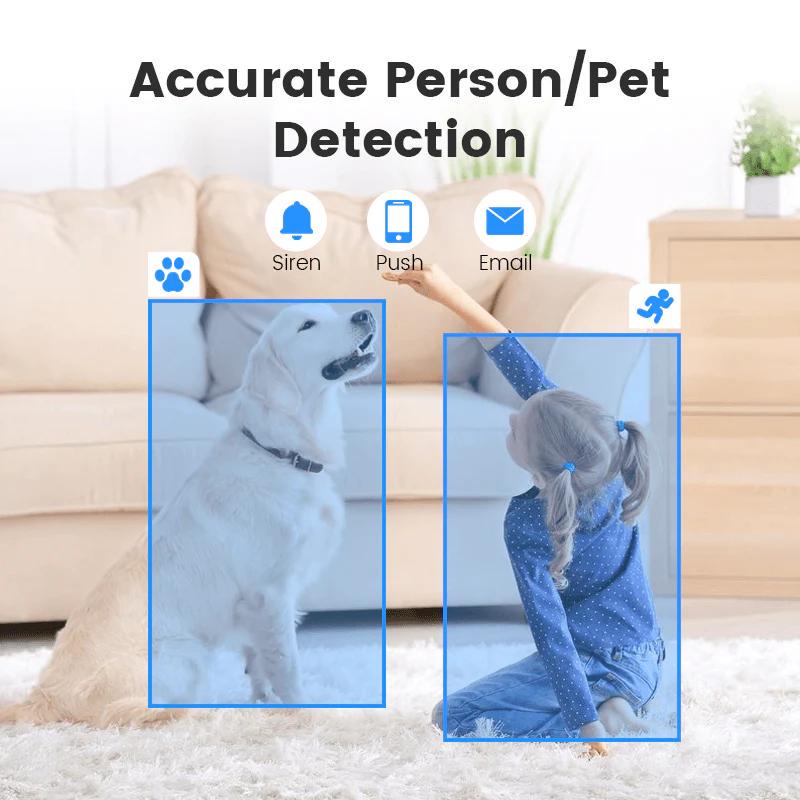 Відеоняня XIAOVV Q2 3MP з датчиком звуку (28780603) - фото 10