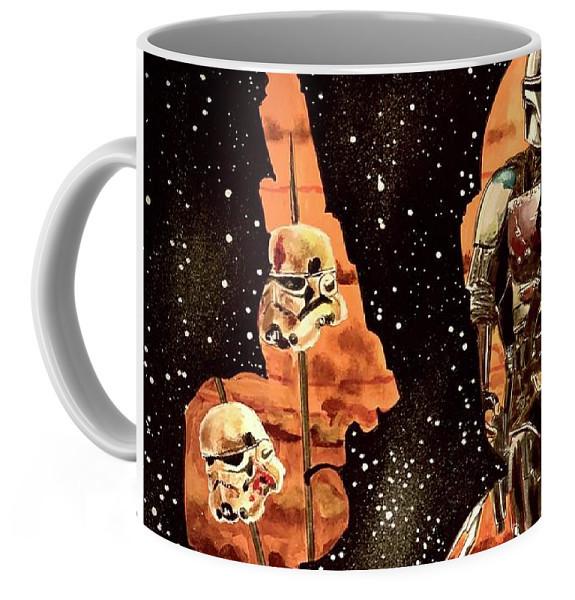 Чашка GeekLand Star Wars The Mandalorian poster 330 мл (TM.04.22)