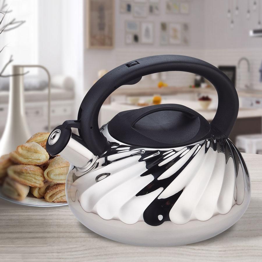 Чайник для плиты Maestro со свистком 3 л (MR-1321) - фото 2 Чайник для плиты Maestro со свистком 3 л (MR-1321) - фото 2